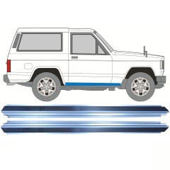 Réparation bas de caisse pour Nissan Patrol K160 1979-1990 / Gauche+Droit / Ensemble 16291