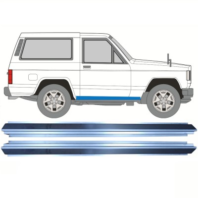 Réparation bas de caisse pour Nissan Patrol K160 1979-1990 / Gauche+Droit / Ensemble 16291