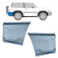 Panneau de réparation arc d'aile arrière pour Nissan Patrol Y61 GY61 1997-2009 / Gauche+Droit / Ensemble 10168