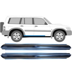 Réparation bas de caisse pour Nissan Patrol Y61 GY61 1997-2009 / Gauche = Droite (symétrique) / Ensemble 10284