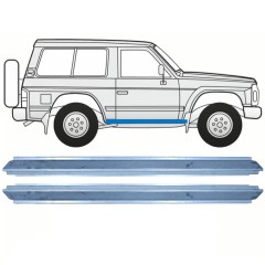 Réparation bas de caisse pour Nissan Patrol Y60 GY60 1990-1997 / Gauche = Droite (symétrique) / Ensemble 10465