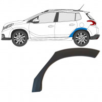 Moulure latérale sur aile arrière pour Peugeot 2008 2013-2019 / Gauche 8097