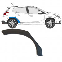 Moulure latérale sur aile arrière pour Peugeot 2008 2013-2019 / Droite 8096