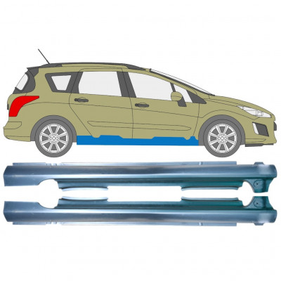 Panneau de réparation du seuil pour Peugeot 308 2007-2013 / Gauche / Droite / Gauche+Droit / Ensemble 12888