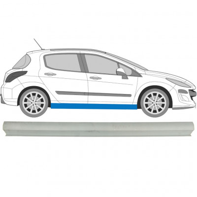 Réparation bas de caisse pour Peugeot 308 2007-2013 / Droite 6950