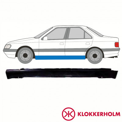 PEUGEOT 405 1987-1996 PANNEAU DE RÉPARATION DU SEUIL / GAUCHE