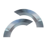 Panneau de réparation arc d'aile arrière pour Volkswagen Polo 2009-2017 / Gauche+Droit / Ensemble 16360