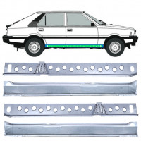 Réparation bas de caisse intérieur + extérieur pour FSO Polonez 1978-2002 / Ensemble 12539