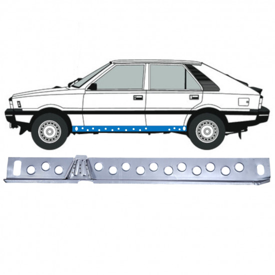 Réparation bas de caisse intérieur pour FSO Polonez 1978-2002 / Gauche 12535