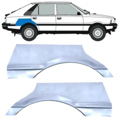 Panneau de réparation arc d'aile arrière pour FSO Polonez 1978-2002 / Gauche+Droit / Ensemble 12530