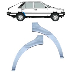 Panneau de réparation arc d'aile arrière pour FSO Polonez 1978-2002 / Gauche+Droit / Ensemble 12603