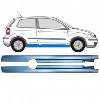 Panneau de réparation du seuil pour Volkswagen Polo 2001-2009 / Gauche+Droit / Ensemble 12858