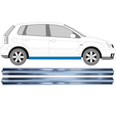 Réparation bas de caisse pour Volkswagen Polo 2001-2009 / Ensemble 11933
