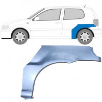 Panneau de réparation arc d'aile arrière pour VW Polo 1999-2001 / Gauche 5479