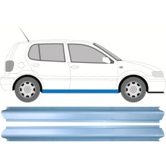 Réparation bas de caisse pour Volkswagen Polo 1999-2001 / Gauche = Droite (symétrique) / Ensemble 9516