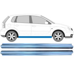 Réparation bas de caisse pour Volkswagen Polo 2001-2009 / Gauche = Droite (symétrique) / Ensemble 10491