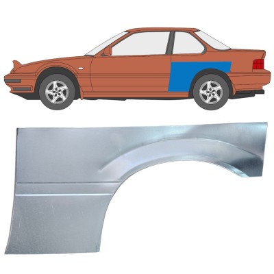 Panneau de réparation arc d'aile arrière pour Honda Prelude 1987-1992 / Gauche 16362