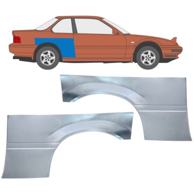 Panneau de réparation arc d'aile arrière pour Honda Prelude 1987-1992 / Gauche+Droit / Ensemble 16363