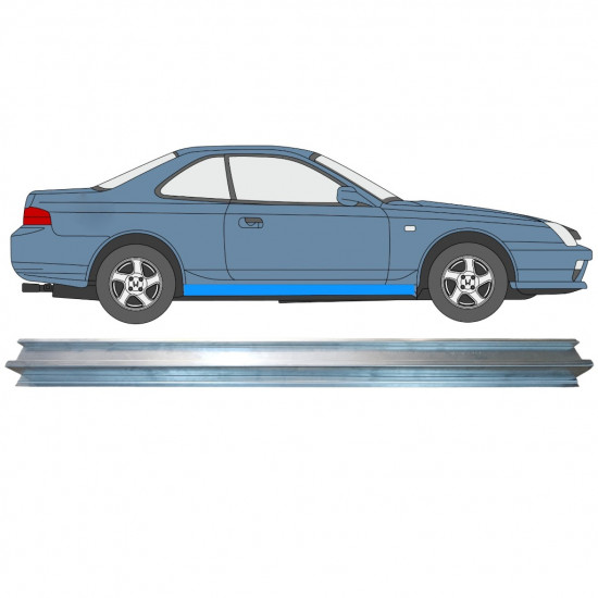 Réparation bas de caisse pour Honda Prelude 1996-2001 / Droite 11293