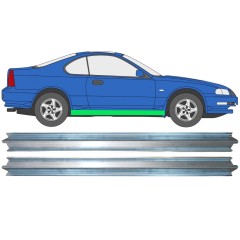 Réparation bas de caisse pour Honda Prelude 1992-1997 / Gauche+Droit / Ensemble 11292