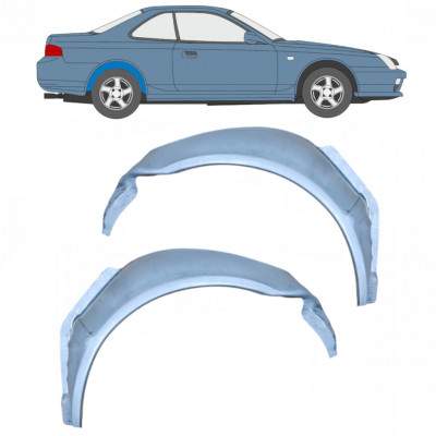 Passage de roue intérieur arrière pour Honda Prelude 1996-2001 / Gauche+Droit / Ensemble 10503