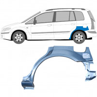 Panneau de réparation arc d'aile arrière pour Mazda Premacy 1999-2005 / Gauche 6018