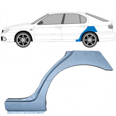 Panneau de réparation arc d'aile arrière pour Nissan Primera 1996-2001 / Gauche 6843