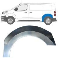 Panneau de réparation arc d'aile arrière pour Toyota Proace Verso 2016- / Gauche 15576