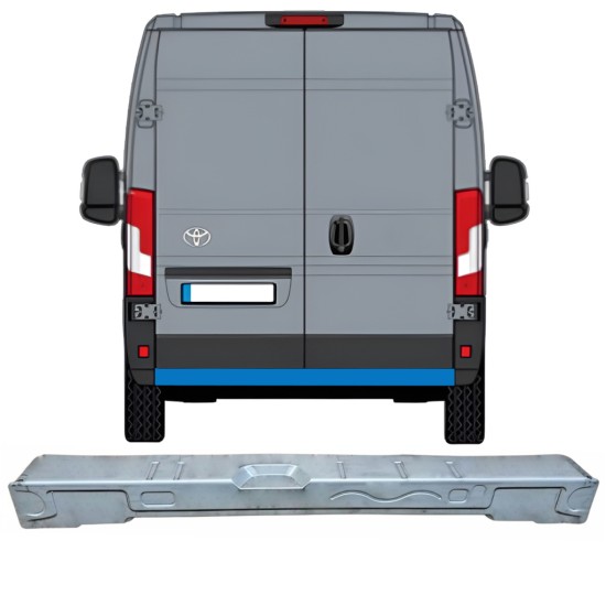 Panneau de réparation du panneau arrière pour Toyota Proace Max 2024- 16873