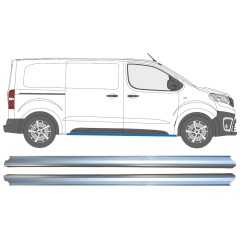 Réparation bas de caisse inférieure pour Toyota Proace Verso 2016- / Gauche+Droit / Ensemble 15601