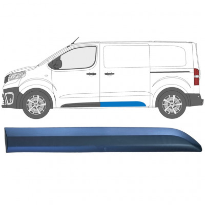 Moulure latérale arrière pour Toyota Proace 2016- / Droite 12821