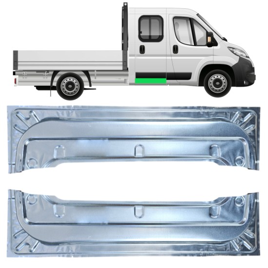 Panneau de réparation de porte arrière extérieur pour Toyota Proace Max 2024- / Gauche+Droit 16635