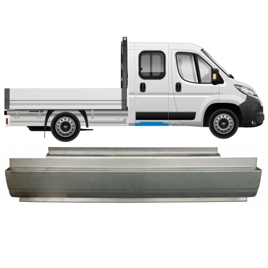 Réparation bas de caisse arrière pour Toyota Proace Max 2024- / Gauche = Droite (symétrique) 16691