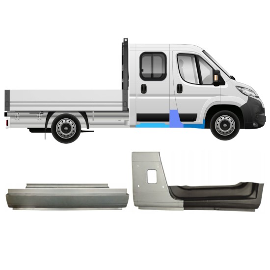 Ensemble de panneaux de réparation pour Toyota Proace Max 2024- / Droite 16686