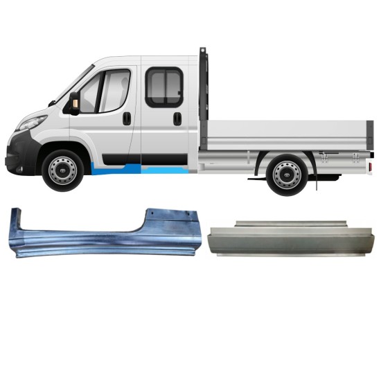Ensemble de panneaux de réparation pour Toyota Proace Max 2024- / Gauche 16683