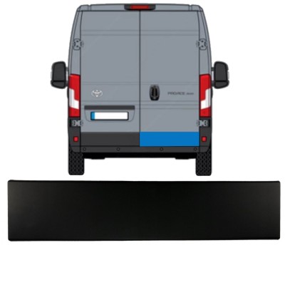 Moulure latérale de porte arrière pour Toyota Proace Max 2024- / Droite 15931