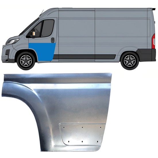 Panneau de réparation de porte avant pour Toyota Proace Max 2024- / Gauche 16716