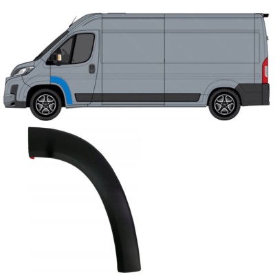 Moulure latérale sur porte avant pour Toyota Proace Max 2024- / Gauche 15883