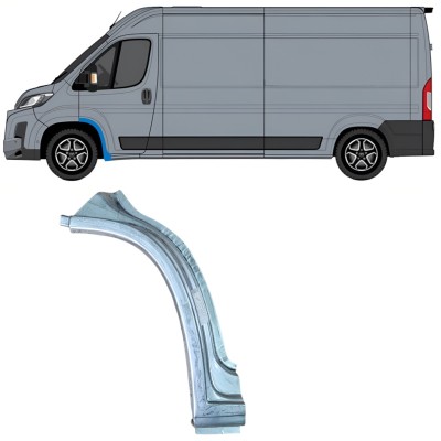 Panneau de réparation de arc d'aile avant pour Toyota Proace Max 2024- / Gauche 16640