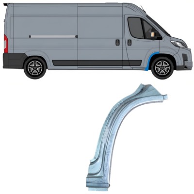 Panneau de réparation de arc d'aile avant pour Toyota Proace Max 2024- / Droite 16639