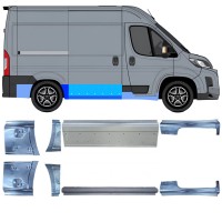 Ensemble de panneaux de réparation pour Toyota Proace Max 2024- / Gauche+Droit 16752