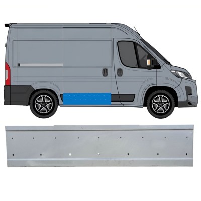 Panneau de réparation pour porte coulissante pour Toyota Proace Max 2024- / Droite 16702