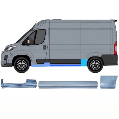 Ensemble de panneaux de réparation pour Toyota Proace Max 2024- / Gauche / 16753