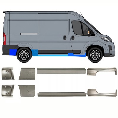 Ensemble de panneaux de réparation pour Toyota Proace Max 2024- / Gauche+Droit 16696