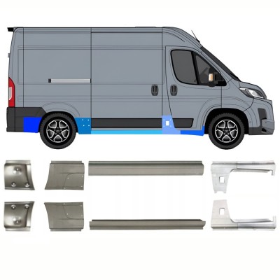 Ensemble de panneaux de réparation pour Toyota Proace Max 2024- / Gauche+Droit 16713