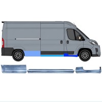 Ensemble de panneaux de réparation pour Toyota Proace Max 2024- / Droite 16757
