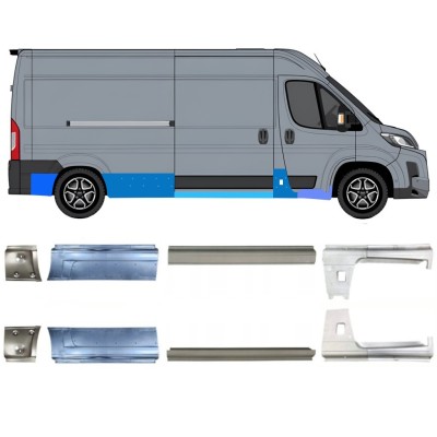 Ensemble de panneaux de réparation pour Toyota Proace Max 2024- / Gauche+Droit 16709