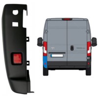 Pare-chocs arrière à 180 degrés pour Toyota Proace Max 2024- / Gauche 16039