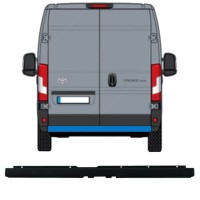 Bară spate cu decupaj pentru cârlig de remorcă pour Toyota Proace Max 2024- 16168
