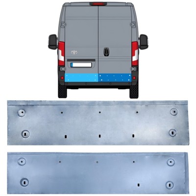 Panneau de réparation de porte arrière pour Toyota Proace Max 2024- / Gauche+Droit 16723